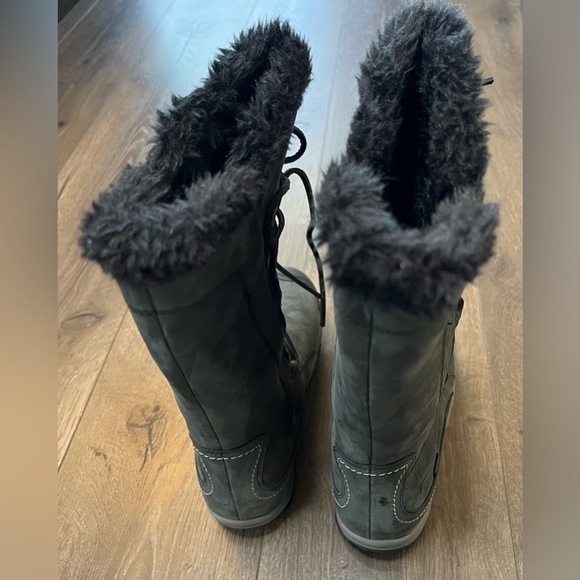 Keen Brighton High Gray Waterproof Boots Women’s Size 7.5 - Picture 7 of 11